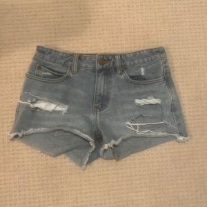 Women's Billabong Jean Shorts Size 25